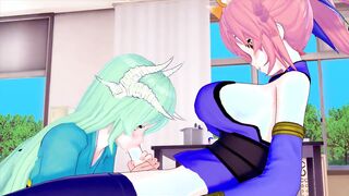 FUTA DESTINY TAMAMO NO MAE X KIYOHIME THREE DIMENSIONAL ANIME PORN