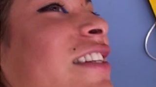 Sumptuous Brazilian Transgirl Wanks to Ejaculation