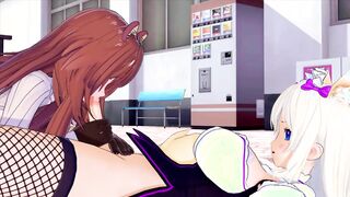 FUTA NEKOPARA COCONUT X THE RISING OF THE SHIELD HERO RAPHTALIA (THREE DIMENSIONAL MANGA PORN)