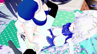 FUTA INFINITE STRATOS CHIFUYU ORIMURA X HIGH COLLEGE DXD GRAYFIA LUCIFUGE (3 DIMENSIONAL MANGA PORN)