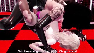 Futa Taker POINT OF VIEW. BONDAGE & DISCIPLINE apartment with Spandex Futa Dominatrix