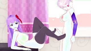 FUTA DESTINY MIYAMOTO MUSASHI X BB (3 DIMENSIONAL ANIME PORN)