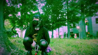 Electric current, Iramask and vibes in the park during the day