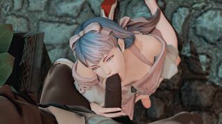 Super-Cute trans Midlander meets a BIG BLACK COCK at Quicksands Part 1