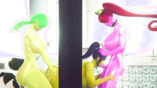 two futas alien ravages marge simpson