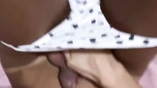 Femboy groping, fondling myself, sexy bootie and dick/balls