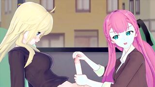 FUTA FRESH GAME! YAGAMI KO X WE NEVER LEARN Kirisu Mafuyu (THREE DIMENSIONAL MANGA PORN)