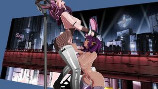 Unspoiled Onyx Highly womanish transgender and his fucking partner nude-chested mouth dt