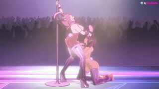 Eromancer games episode - bunny futa nymphs oral job with spunk in gullet (3 dimensional game loop with sound)