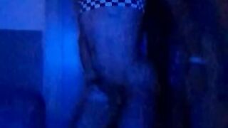 Winking lights bi-atch act for my paramours