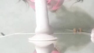 Sissy tramp adoring trouser snake in undergarments whilst pleasing herself (ONLYFANS-BentleyBxx)