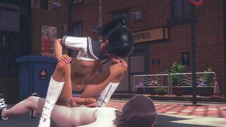 Yaoi Femboy - Simon drilled and in a 3 way