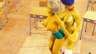 marge simpson boinks edna kapprapal