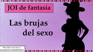 Tu nueva ama te usa y ordeña. Jerk Off Instructions Brujas del sexo, capítulo nine.