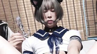 【女装】JKギャル　アネロスオナニー