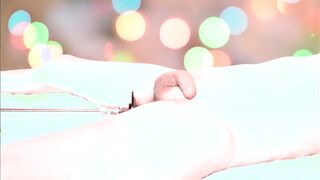 Femboy screw machine instructing two