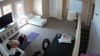 Braless exercise Bambi Bliss