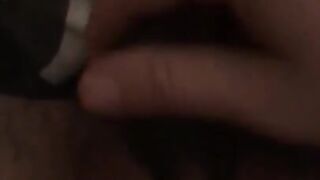 FTM she-male stud strokes drains off with pocket vag fucktoy