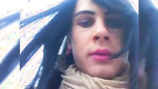 Teenage crossdresser stunning french celia cross trans femboy