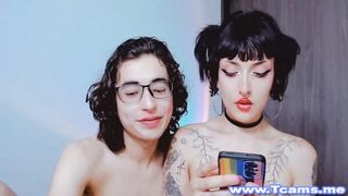 Hot Shemale Couple Sex On Live