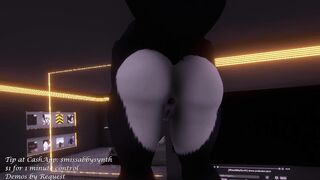 Skunk farts for you during livestream