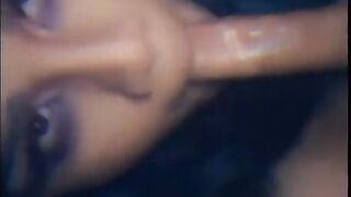 Draped Latino Throated By Trans Woman