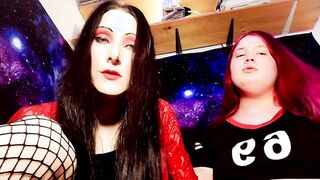 Making you inhale our she-creature bones POINT OF VIEW