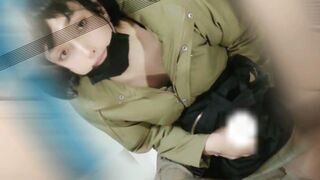 フタナリ、こっそりオナニーしてみた