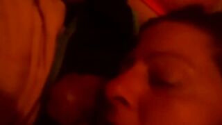 Dad fellating sissy gay cd clitty and tonguing butt