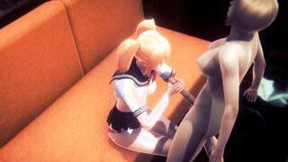 Manga Porn Uncensored 3 DIMENSIONAL - Lisa with Hermaphroditism Hardsex Uncensored