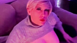 Sweater Masturbate Off