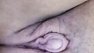 ftm dude plays with nips, bean and thumbs himself