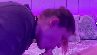 Sissy Kara Exchanges Jizm After Receiving Oral From Cuckold