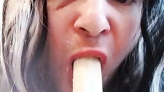 Jasmine & her beau blowing bananas that you fantasy was your meatpipe