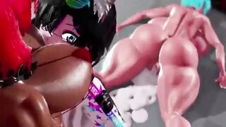 Futa Hermaphroditism Assfucking Gang-Bang DOUBLE PENETRATION 3 Way 3 DIMENSIONAL Manga Porn