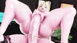 Futa / Hermaphroditism Anal Invasion Gang-Fuck Meaty Jizz Flows 3 DIMENSIONAL Anime Porn