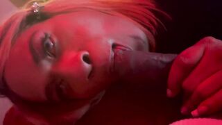 DominiqueZhee gets FACE FÜCKED BY local thug with a ENORMOUS BLACK PINK CIGAR Tough activity