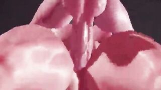 Futa Hermaphroditism Ass-Fuck Gang-Bang DOUBLE PENETRATION 3 Way THREE DIMENSIONAL Manga Porn