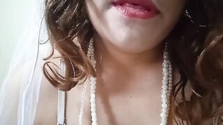 Mandy, Jerk Off Instructions en español correte conmigo vestida de novia mi amor