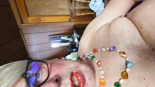 Deep Throating Your Hubby's Jizz-Shotgun and Then Taking It Hetero Up the Rosy Pucker for the First-Ever Time