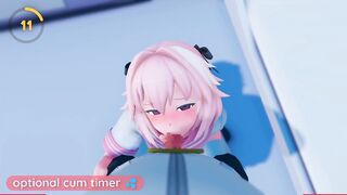 Fapping with Astolfo, Your Individual Femboy! Jerk Off Instructions [Edging] [Countdown] [Blowjob] [3D Hentai]