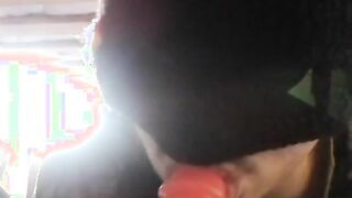 FTM Trans Dude plays with his fuck stick (Calm Have Fun)