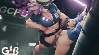 Immense Pipe Futa Poison Pummeling Chun-Li Butt