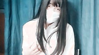 Chinese crossdresser taunting