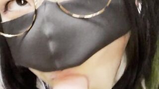 Chinese Femboy Sui blow a fuck stick