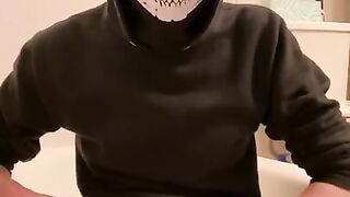 Trans Ghost from COD nodes himself to spraying ejaculation