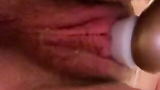 Erupting dump all over camera