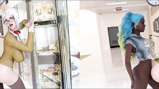 Pulverizing the instructor Meiko Shiraki VR Version