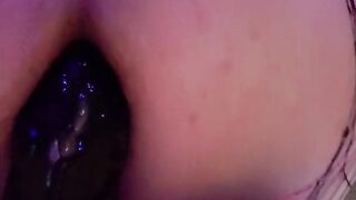 Sissy takes 12 big black cock