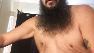 FTM hairy man chub rails forearms free-for-all